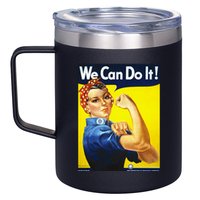 We Can Do It! 12oz Stainless Steel Coffee Mug
