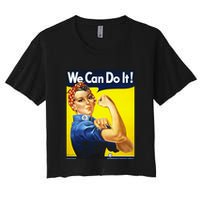 We Can Do It! Women's Crop Top Tee