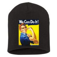 We Can Do It! Short Acrylic Beanie