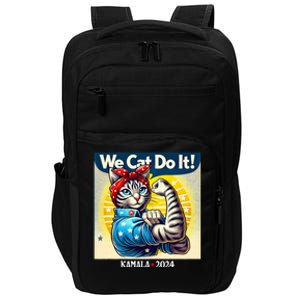 We Cat Do It Kamala Harris Supporter Childless Cat Ladies Impact Tech Backpack