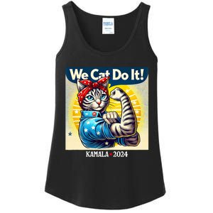 We Cat Do It Kamala Harris Supporter Childless Cat Ladies Ladies Essential Tank