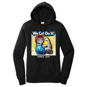 We Cat Do It Kamala Harris Supporter Childless Cat Ladies Women's Pullover Hoodie