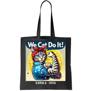 We Cat Do It Kamala Harris Supporter Childless Cat Ladies Tote Bag