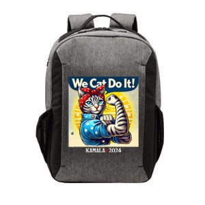 We Cat Do It Kamala Harris Supporter Childless Cat Ladies Vector Backpack