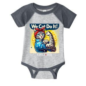 We Cat Do It Kamala Harris Supporter Childless Cat Ladies Infant Baby Jersey Bodysuit