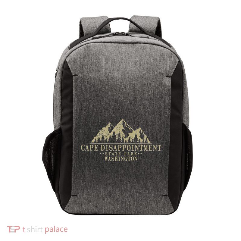 Washington Cape Disappointment State Park Vector Backpack