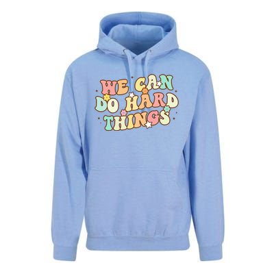 We Can Do Hard Things Teacher To School Teacher Student Unisex Surf Hoodie