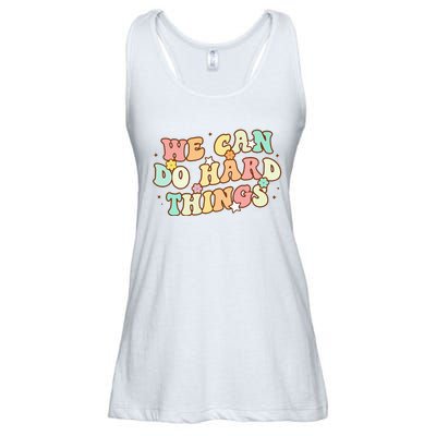 We Can Do Hard Things Teacher To School Teacher Student Ladies Essential Flowy Tank