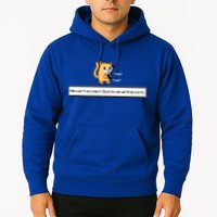 We Cant Expect God To Do All The Work Cat Click Click Hoodie