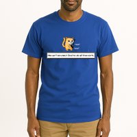 We Cant Expect God To Do All The Work Cat Click Click Tall T-Shirt