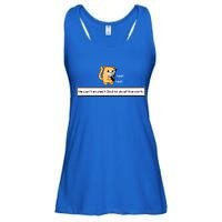 We Cant Expect God To Do All The Work Cat Click Click Ladies Essential Flowy Tank