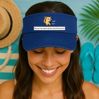 We Cant Expect God To Do All The Work Cat Click Click Visor