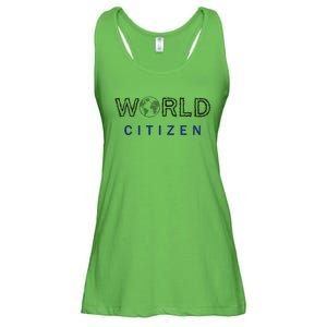 World Citizen Earth Day Global T Gift Ladies Essential Flowy Tank