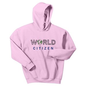 World Citizen Earth Day Global T Gift Kids Hoodie