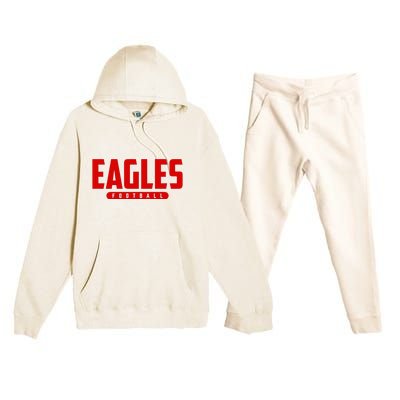 West Craven Eagles Football Premium Hooded Sweatsuit Set