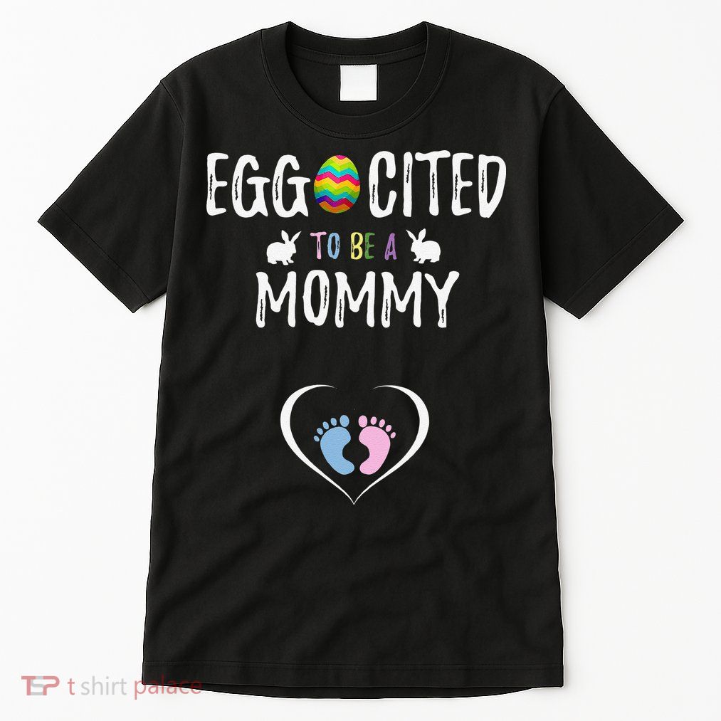 Womens Cute Easter Pregnancy Announcement Gift Tall T-Shirt
