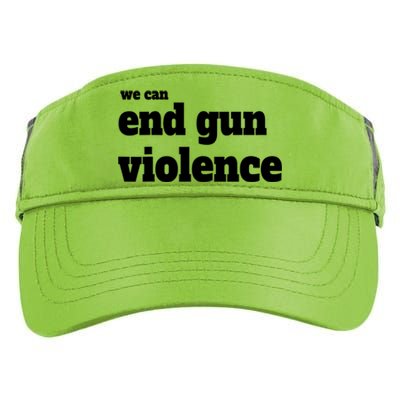 We Can End Gun Violence Adult Drive Performance Visor