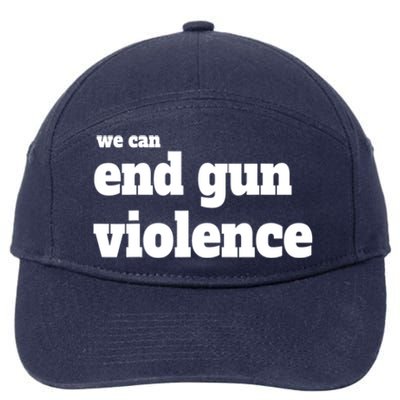 We Can End Gun Violence 7-Panel Snapback Hat