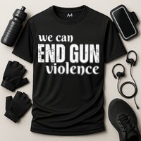 We Can End Gun Violence Cooling Performance Crew T-Shirt