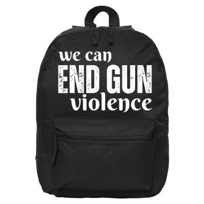 We Can End Gun Violence 16 in Basic Backpack