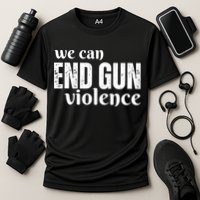 We Can End Gun Violence Cooling Performance Crew T-Shirt