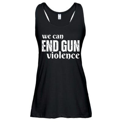 We Can End Gun Violence Ladies Essential Flowy Tank