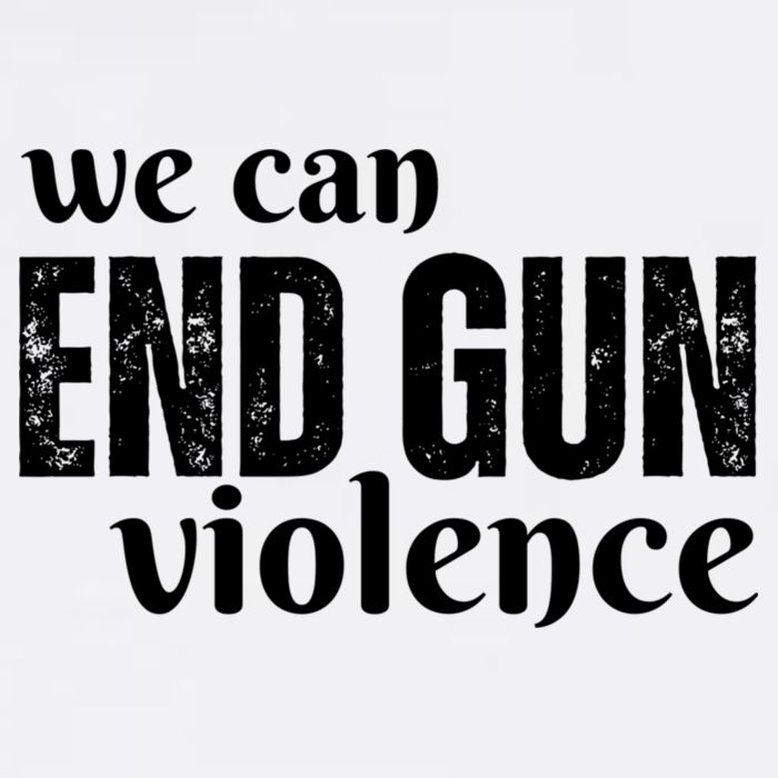 We Can End Gun Violence Garment-Dyed Sweatshirt