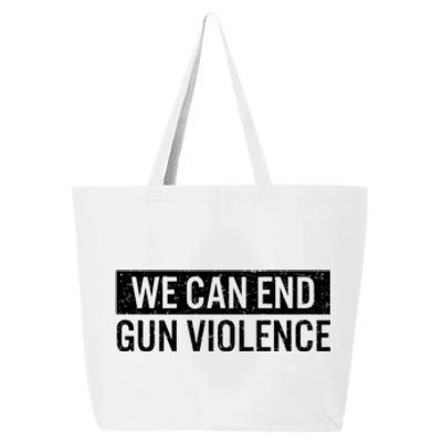 We Can End Gun Violence 25L Jumbo Tote