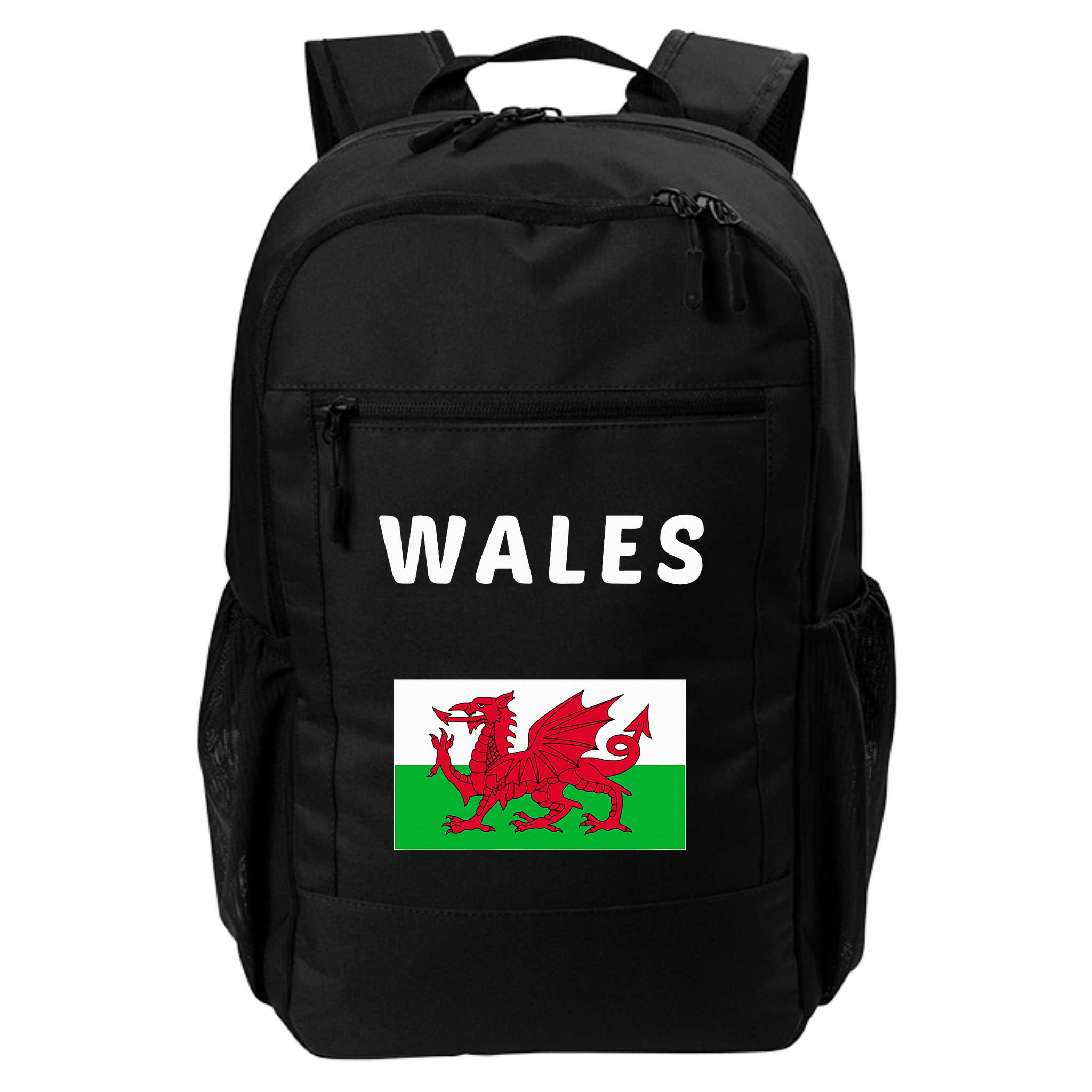 Wales Cymru Flag Souvenir Gift Cardiff Welsh Backpack