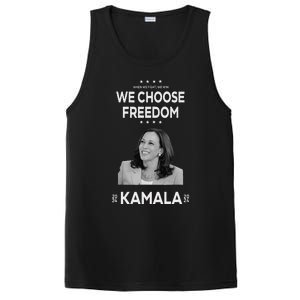 We Choose Freedom Vote Kamala Harris For President 2024 PosiCharge Competitor Tank