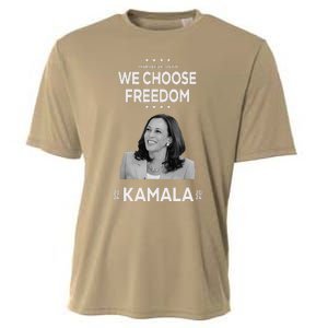 We Choose Freedom Vote Kamala Harris For President 2024 Cooling Performance Crew T-Shirt