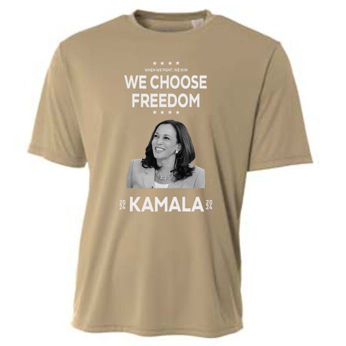 We Choose Freedom Vote Kamala Harris For President 2024 Cooling Performance Crew T-Shirt