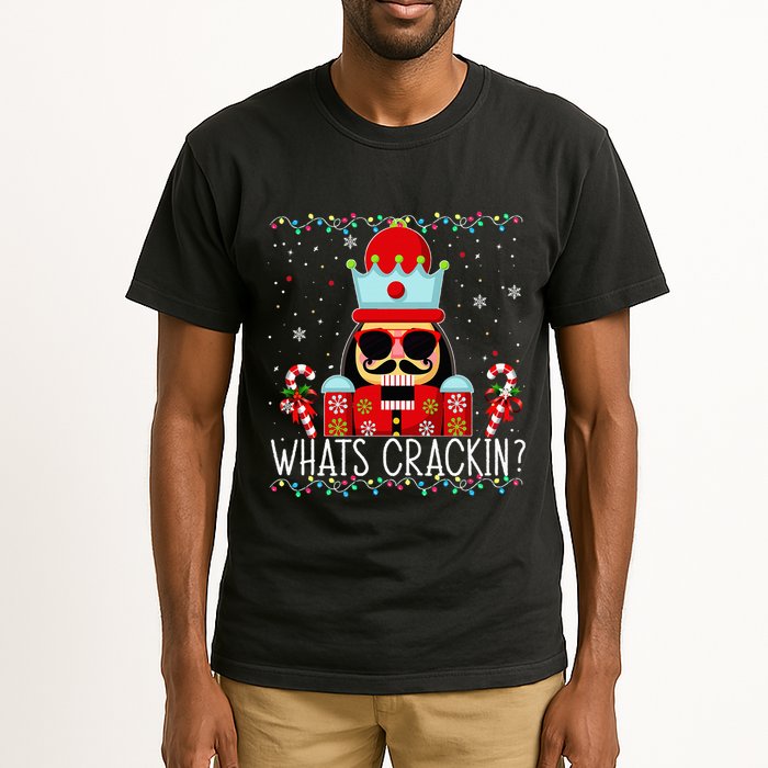 Whats Crackin Funny Christmas Nutcracker Tall T-Shirt
