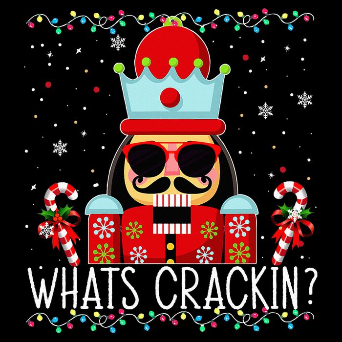 Whats Crackin Funny Christmas Nutcracker Baby Bodysuit