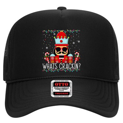 Whats Crackin Funny Christmas Nutcracker Trucker Hat