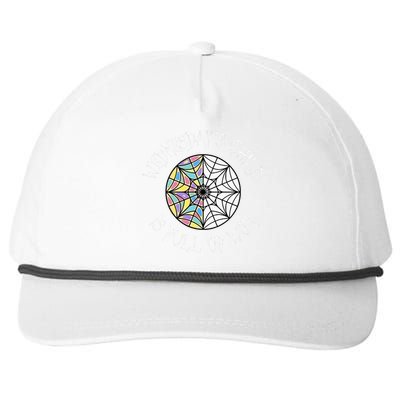 Wednesdays Child Full Of Woe Trendy Popular Round Window Snapback Five-Panel Rope Hat