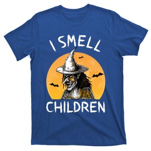 Witch Costume For Moms I Smell Children Halloween Cool Gift T-Shirt