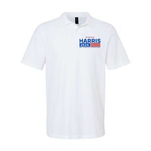 We Choose Freedom Vote Kamala Harris For President 2024 Softstyle Adult Sport Polo