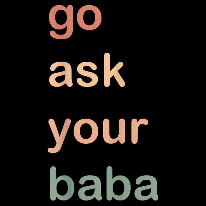 Women’s Cute Funny Mom Gift Go Ask Your Baba 16 in Basic Backpack
