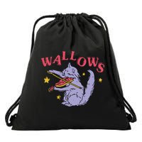 Wallows Cat Fiddle Drawstring Bag