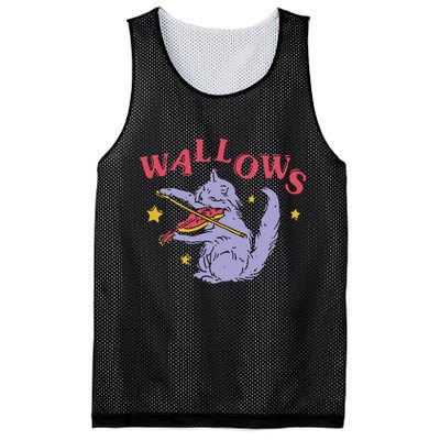 Wallows Cat Fiddle Mesh Reversible Basketball Jersey Tank
