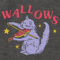 Wallows Cat Fiddle Vector Backpack