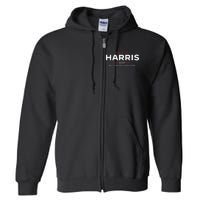 We Choose Freedom Vote Kamala Harris For President 2024 Gift Full Zip Hoodie