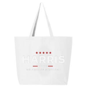 We Choose Freedom Vote Kamala Harris For President 2024 Gift 25L Jumbo Tote