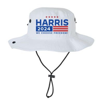 We Choose Freedom Vote Kamala Harris For President 2024 Legacy Cool Fit Booney Bucket Hat