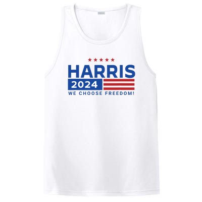 We Choose Freedom Vote Kamala Harris For President 2024 PosiCharge Competitor Tank