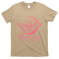 Waxing Crescent Funny Butterfly Design T-Shirt