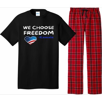 We Choose Freedom Kamala Harris Pajama Set