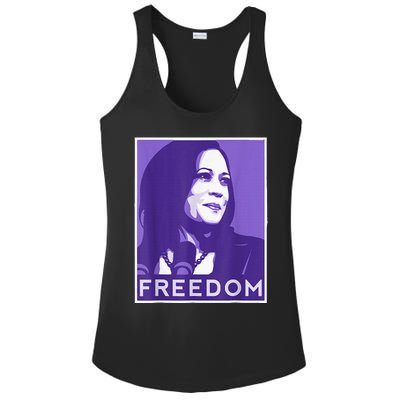 We Choose Freedom Kamala Harris 2024 For President Election Ladies PosiCharge Competitor Racerback Tank