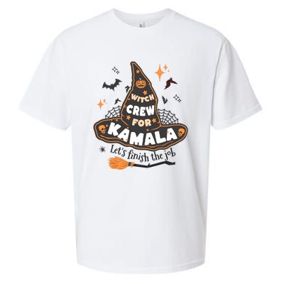 Witch Crew For Harris Halloween Kamala 2024 Sueded Cloud Jersey T-Shirt